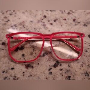 QUAY hot pink blue light glasses